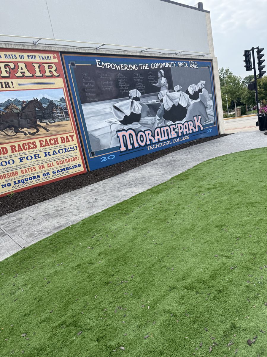 A mural in downtown Beaver Dam